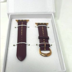 Goldenerre Brown Studded 40MM Apple Watch Band Brand New In Box
